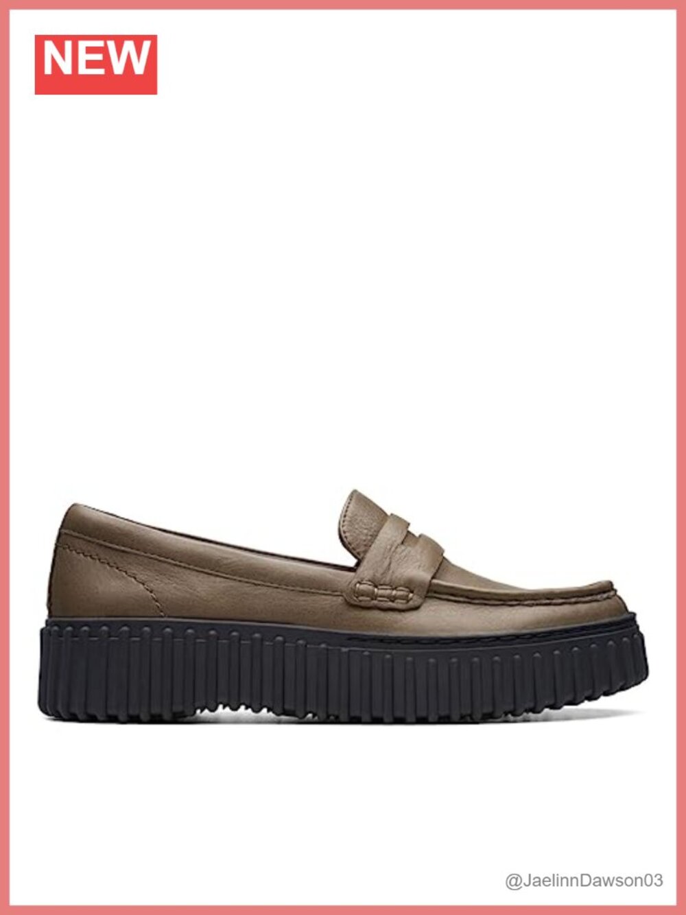 Clark's Women's Torhill Penny Loafers Leather Slip-Ons Casual Flats
